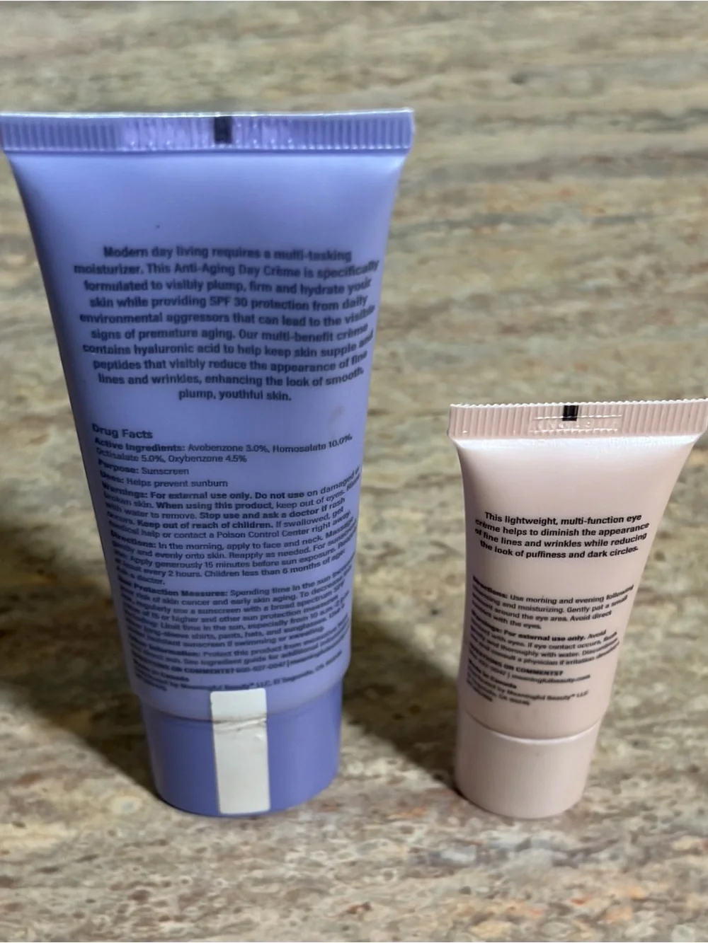 Meaningful Beauty by Cindy Crawford Anti-Aging Day Crème & Lifting Eye Crème -
